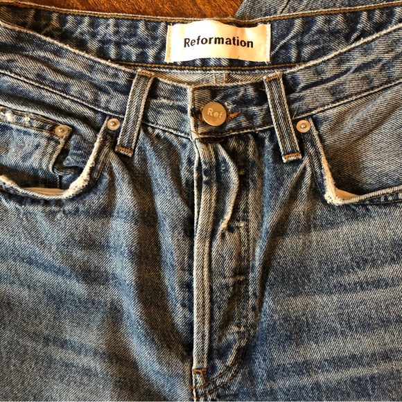Reformation straight leg jeans size 27 - Picture 4 of 9